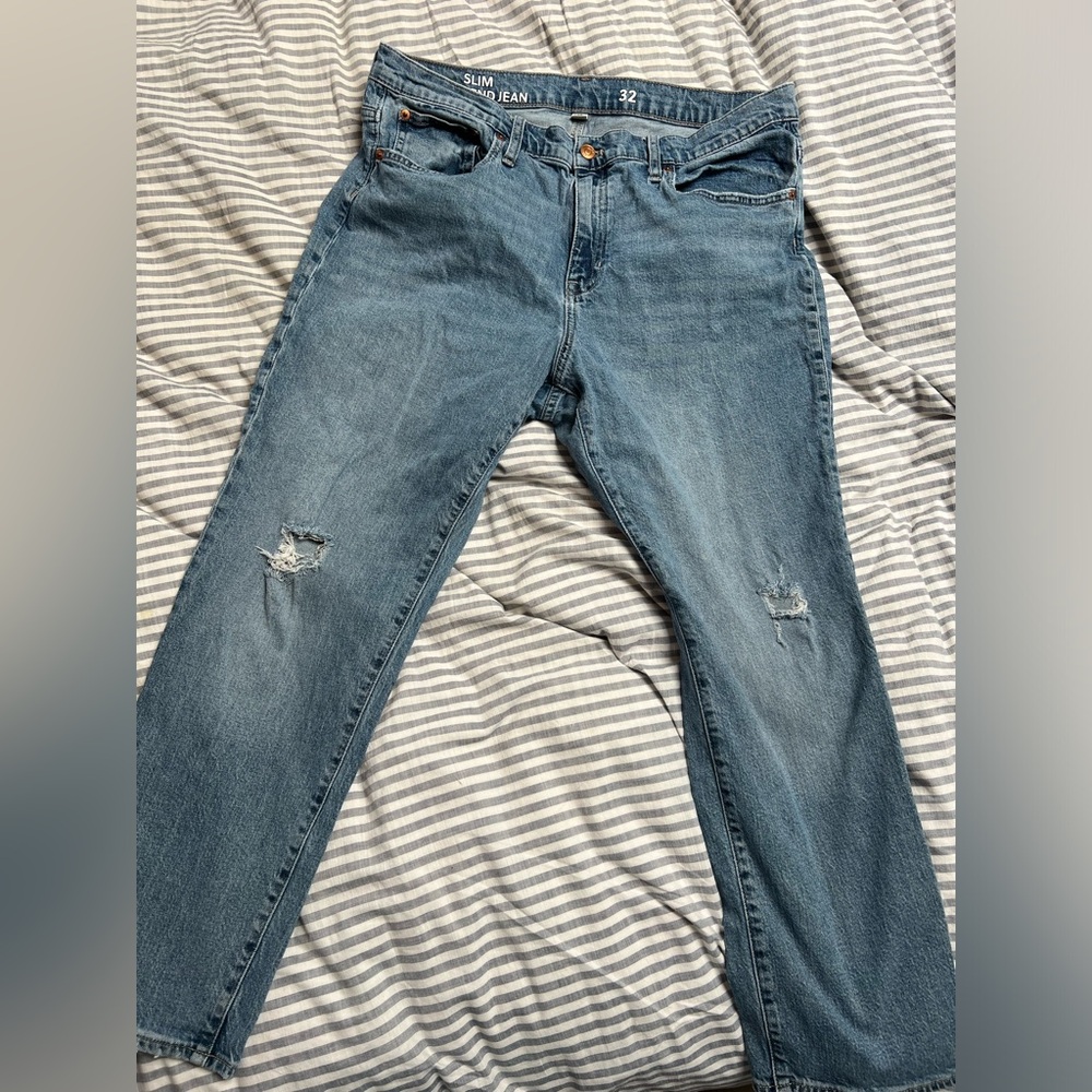 J. Crew Slim Boyfriend Jean, Size 32